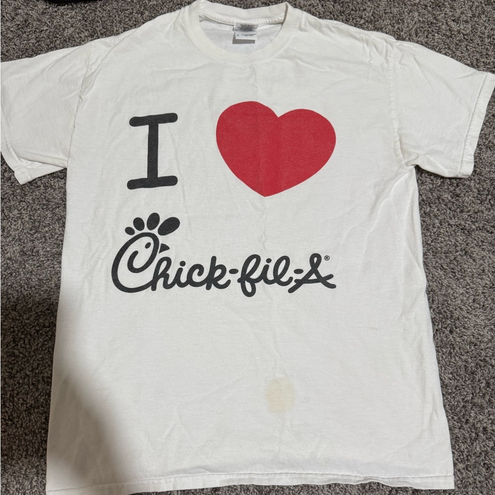 Gildan Dog T-Shirt - White with Red Heart